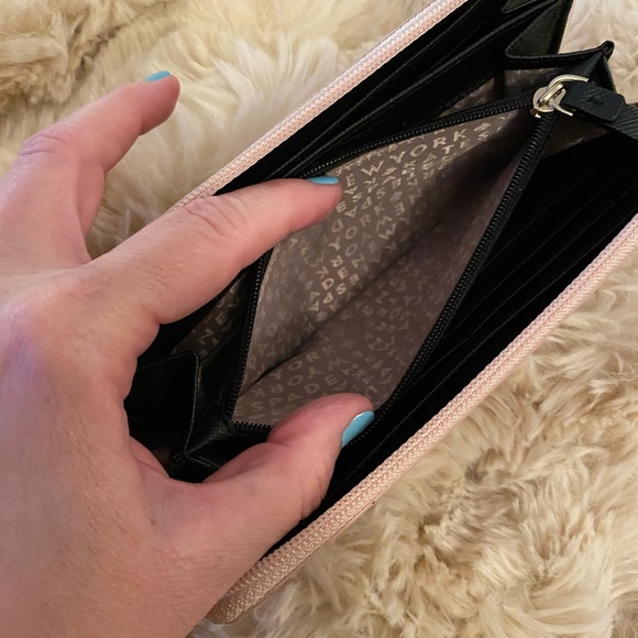 Kate Spade New York Mavis Street Neda Sparkle Rose Gold Wallet, EUC - Picture 11 of 13